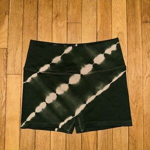Woman’s Spiritual Gangster athletic shorts bottoms tie dye lounge ribbed
